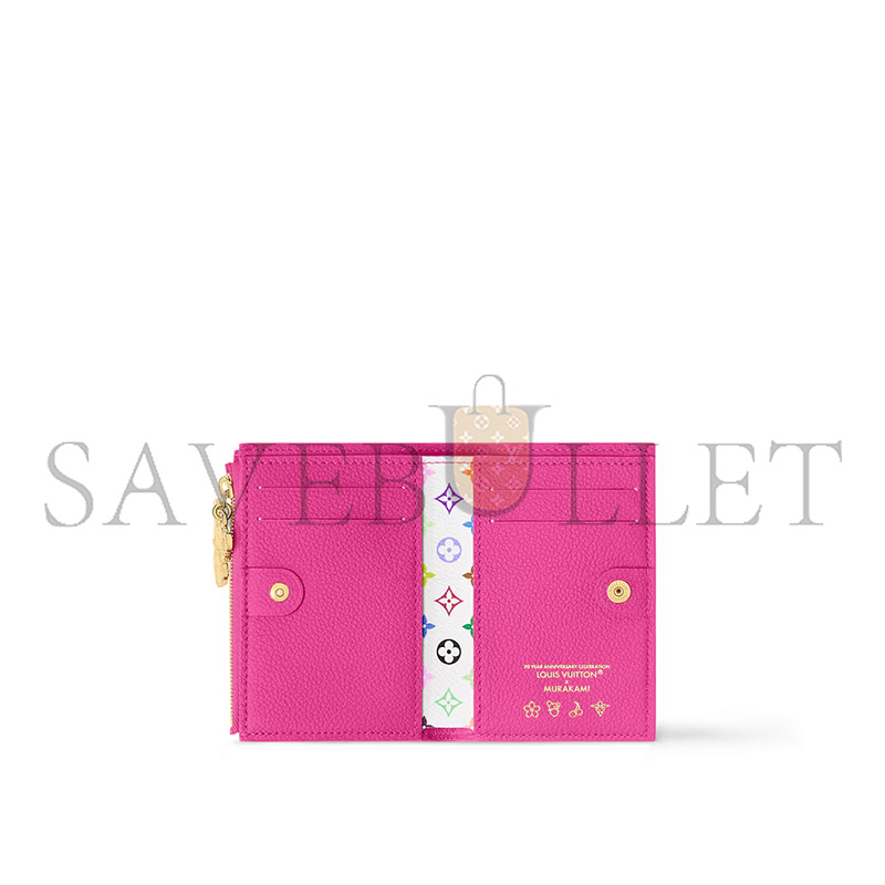 LOUIS VUITTON MASTER MURAKAMI LV X TM LISA WALLET M14087 (11.5*9*1.5cm)